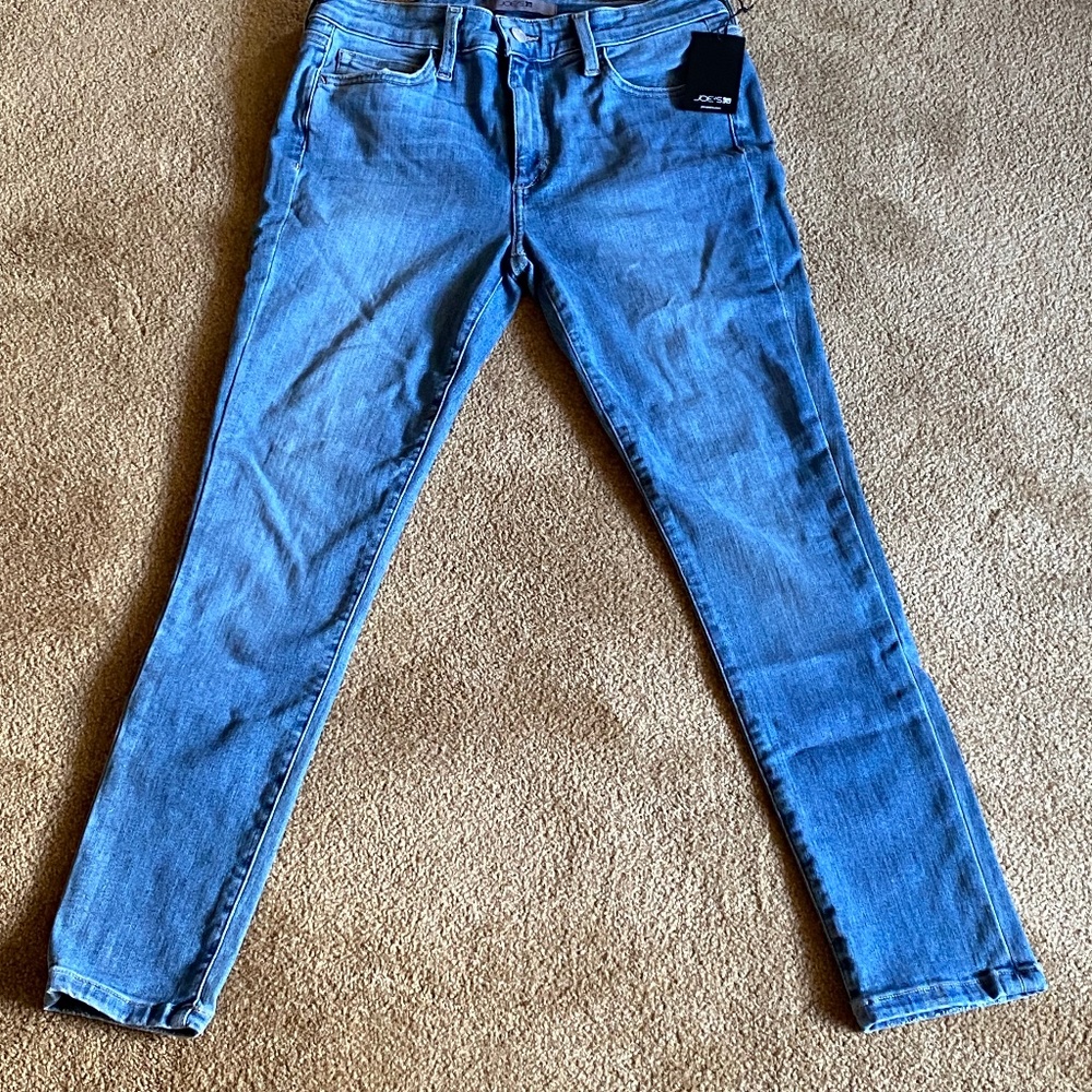 Joe's Jeans Yasmeen mid rise ankle crop skinny jeans
